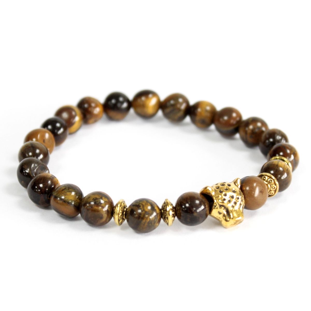 Armband – Boho Goldtiger Tigerauge