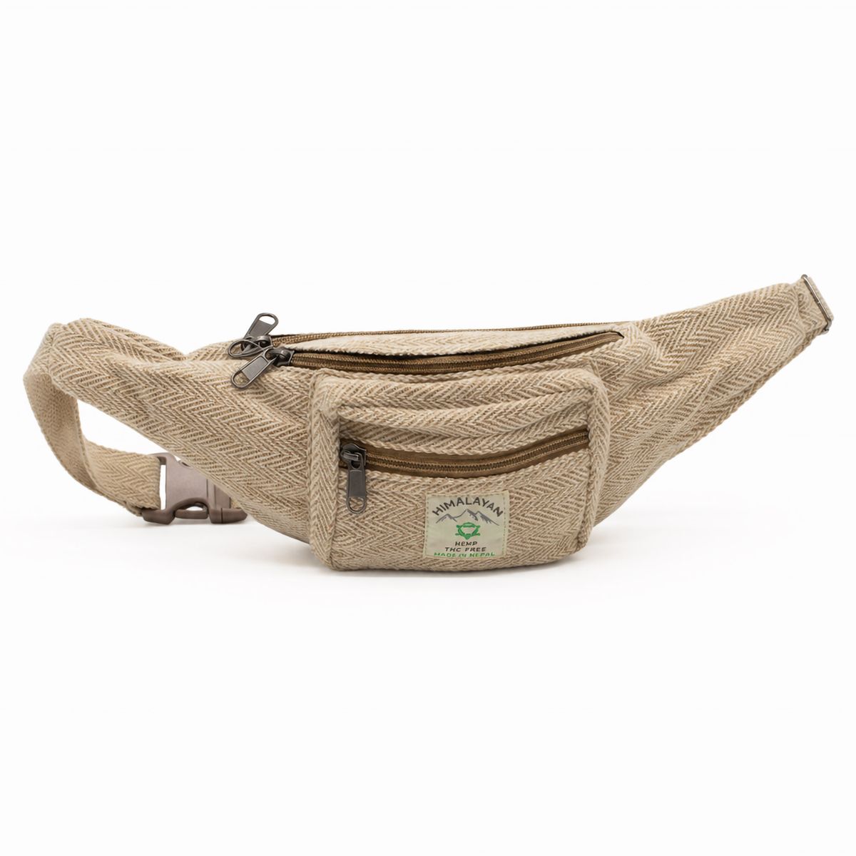 Gürteltasche – Baumwolle-Hanf natur
