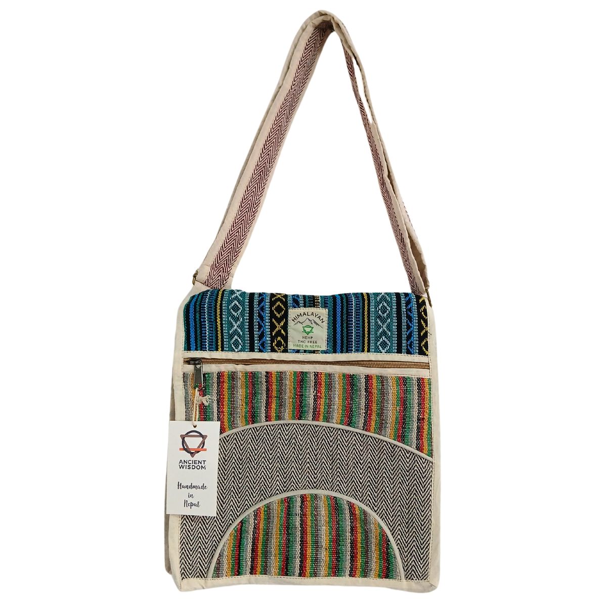 Laptoptasche – Hanf Curves