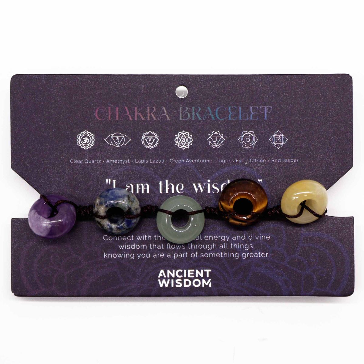 Armband – Chakra Schnur Kugeln