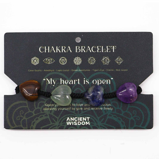 Armband – Chakra Schnur Herzen