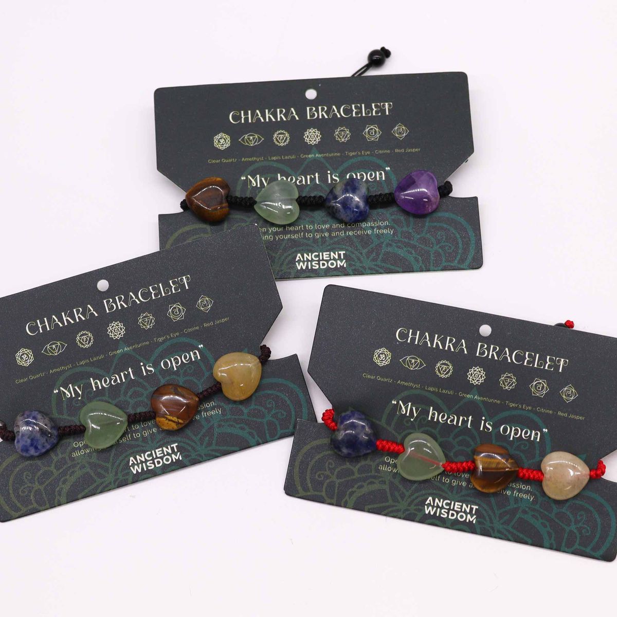 Armband – Chakra Schnur Herzen