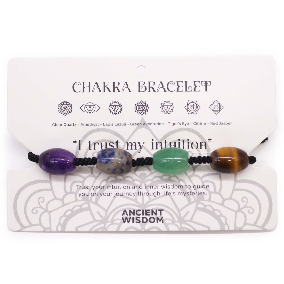 Armband – Chakra Schnur Perlen