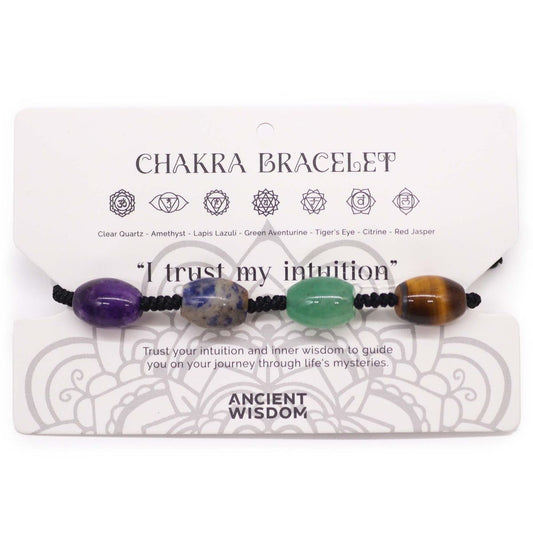 Armband – Chakra Schnur Perlen