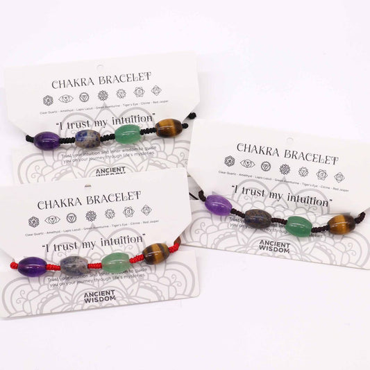 Armband – Chakra Schnur Perlen