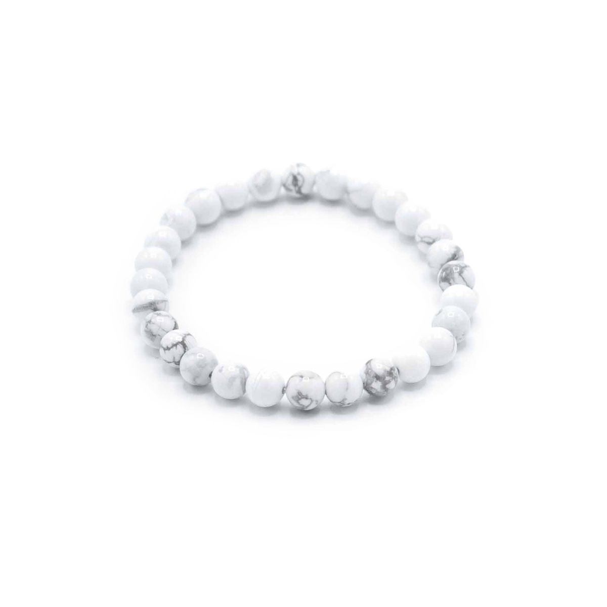 Armband – Manifestation weißer Jaspis Frieden