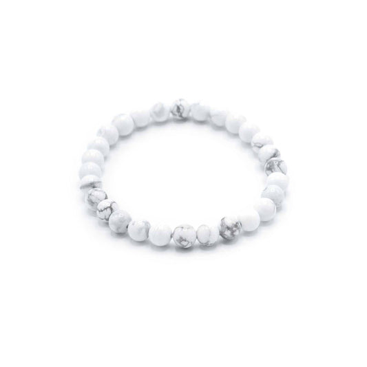 Armband – Manifestation weißer Jaspis Frieden