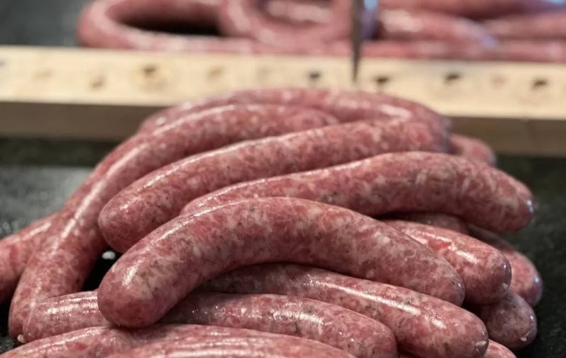 Hausgemachte Bratwurst
