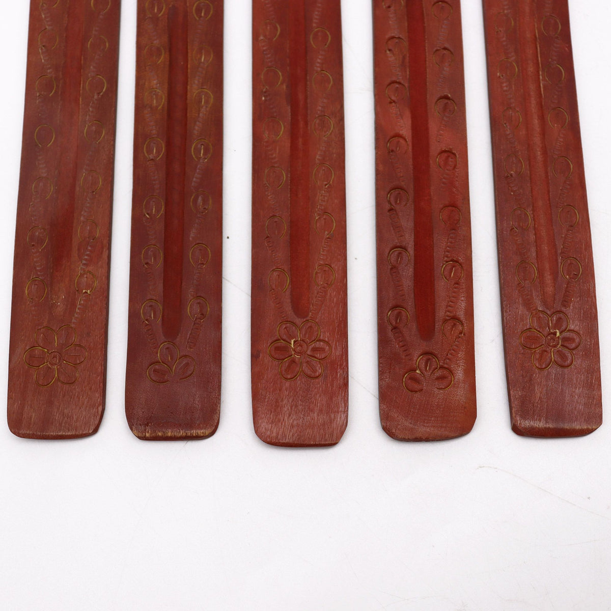 Räucherstäbchenhalter – Mangoholz geschnitzt – 25 cm