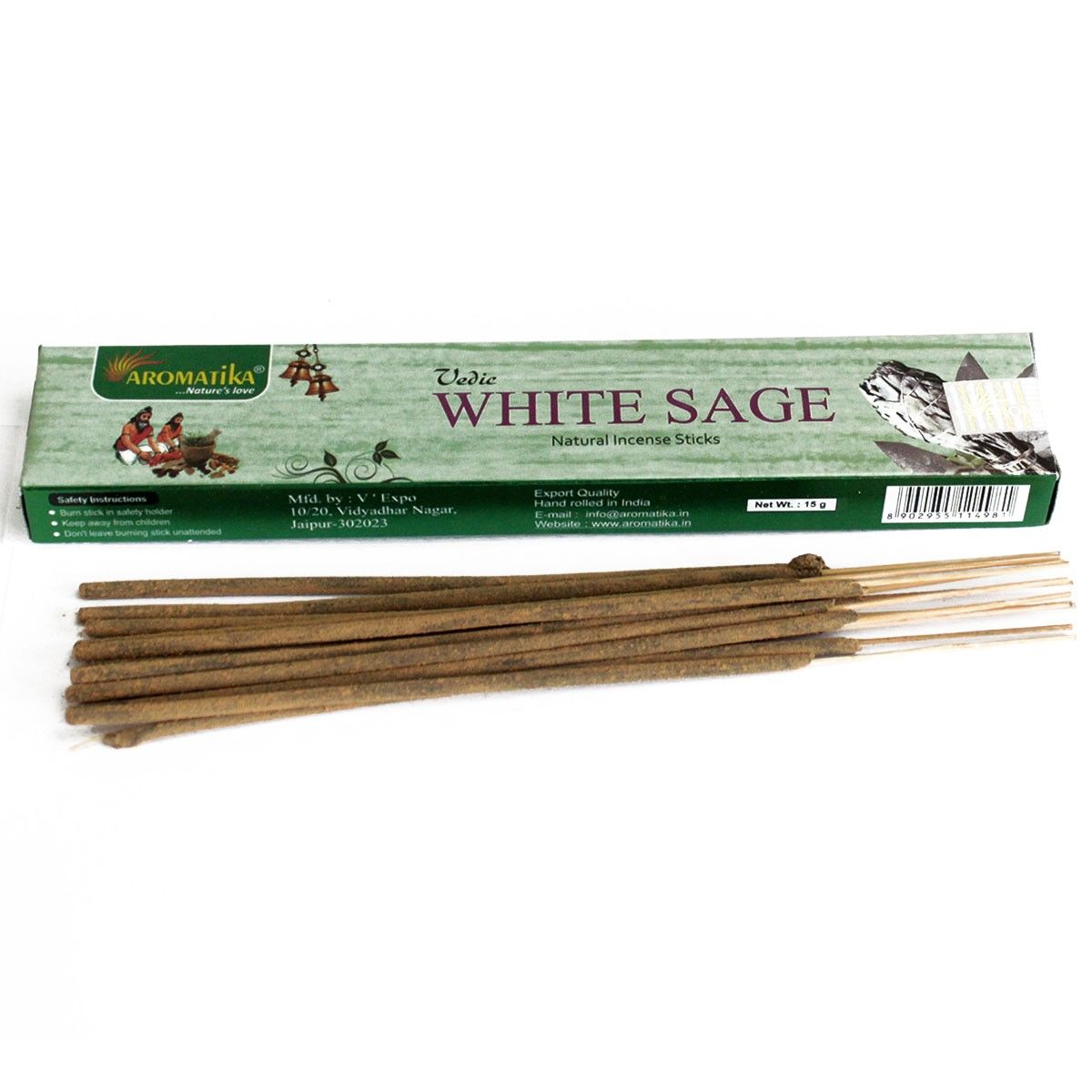 Räucherstäbchen – Vedic weißer Salbei