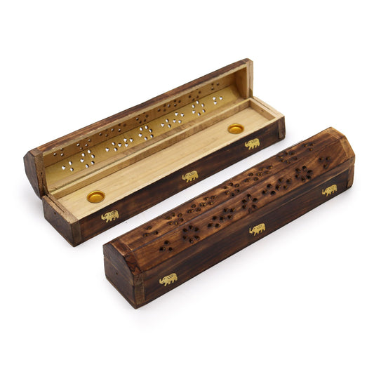 Räucherbox – Mangoholz Natur