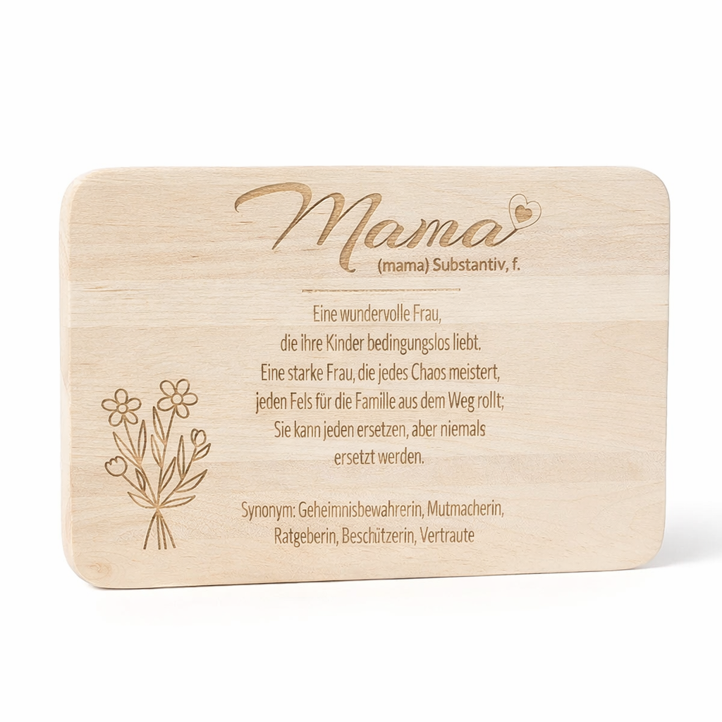 Frühstücksbrettchen Mama