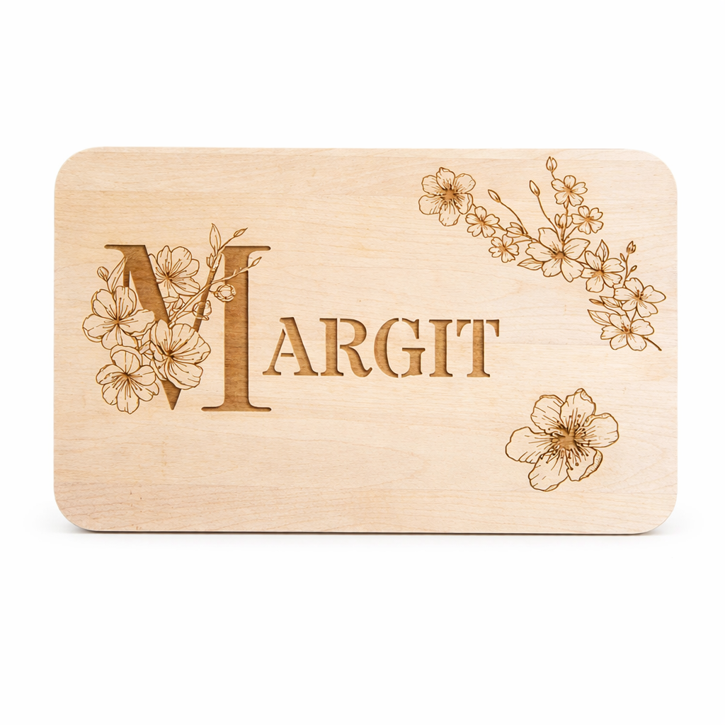 Mit Monogramm