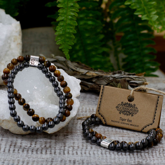 Armband – Magnet-Edelstein Tigerauge