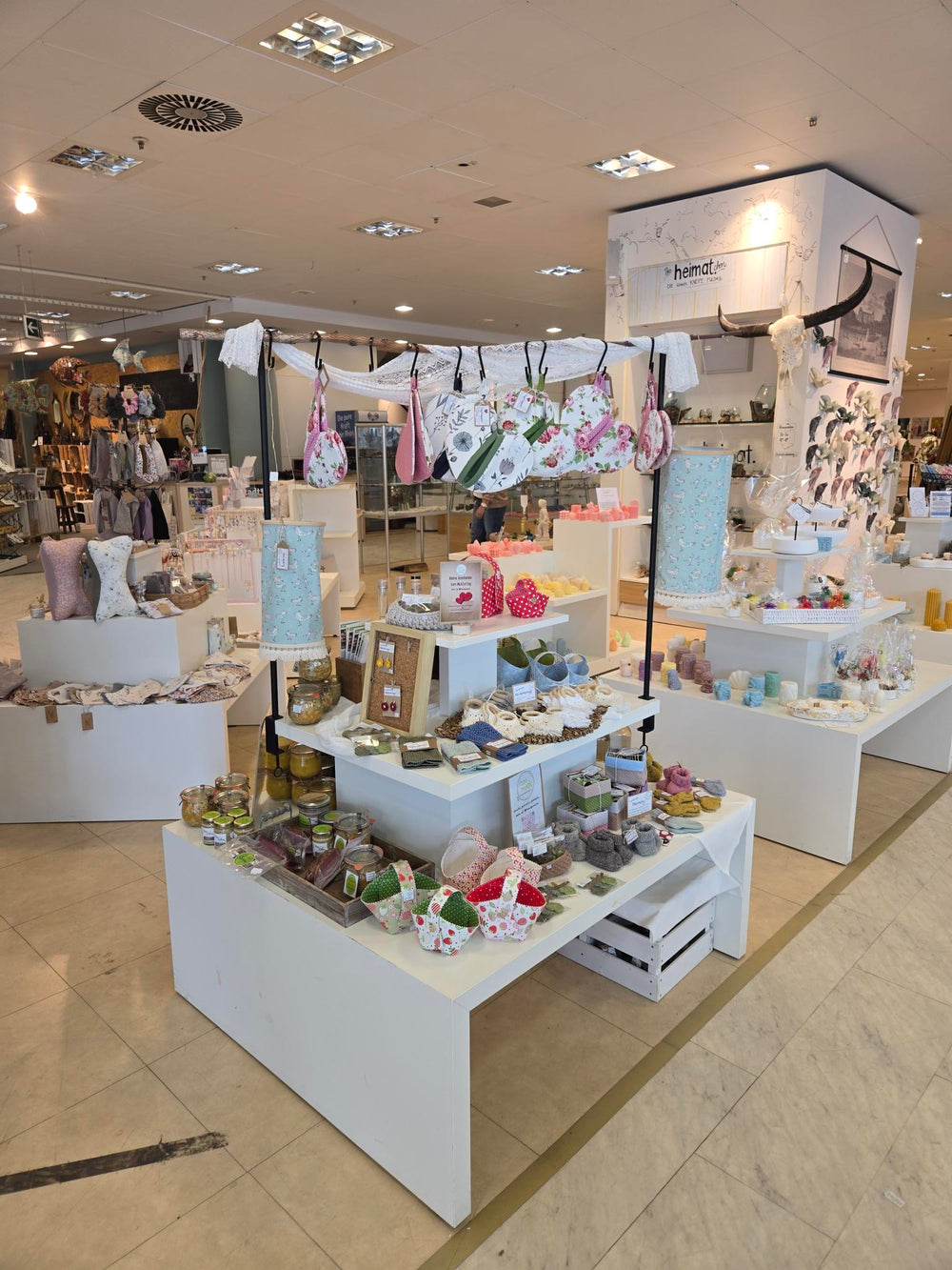 Handmade-Fläche heimat. im KARL PopUp Store