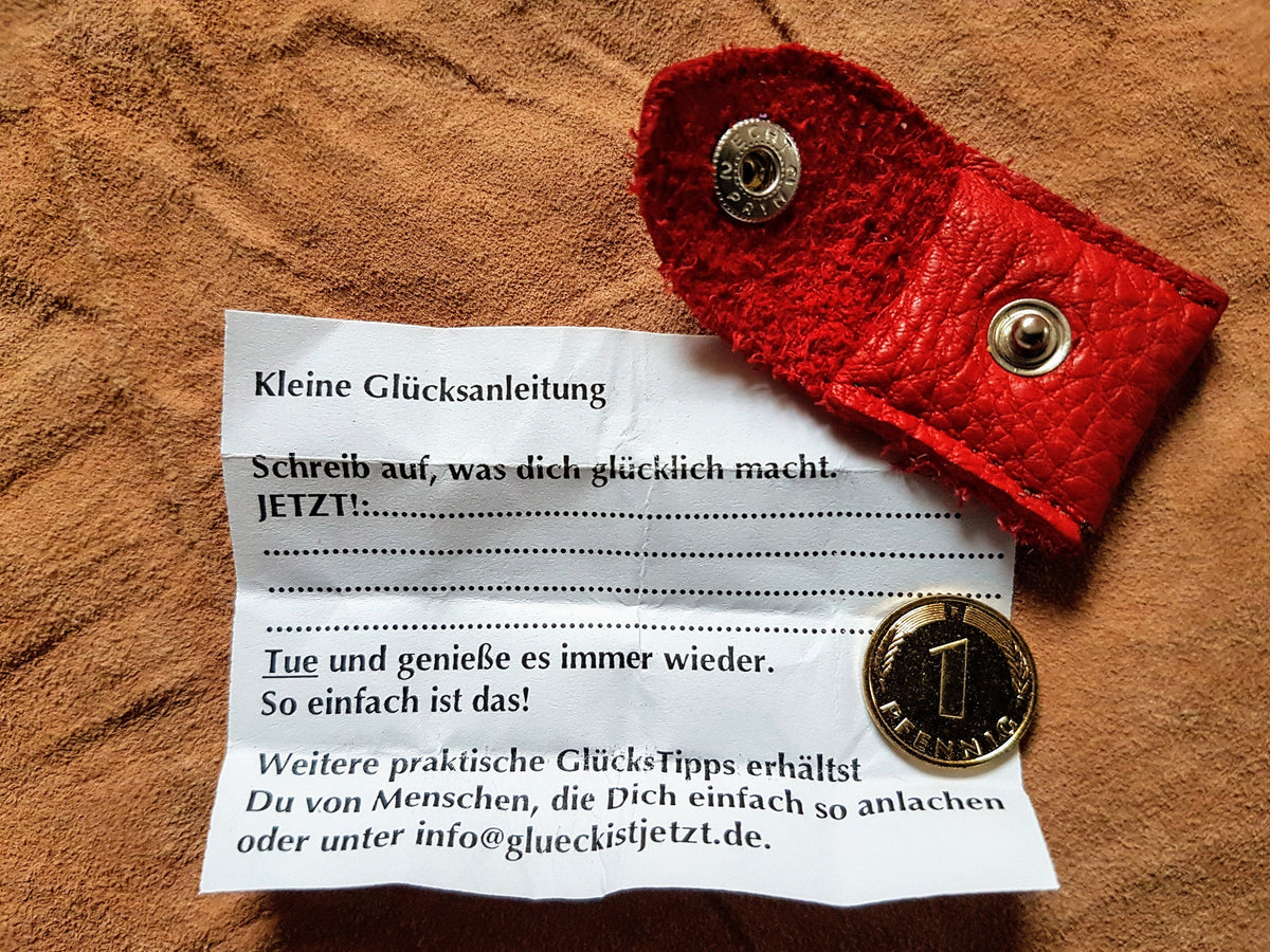 Mit Glückspfennig und Glückszettel