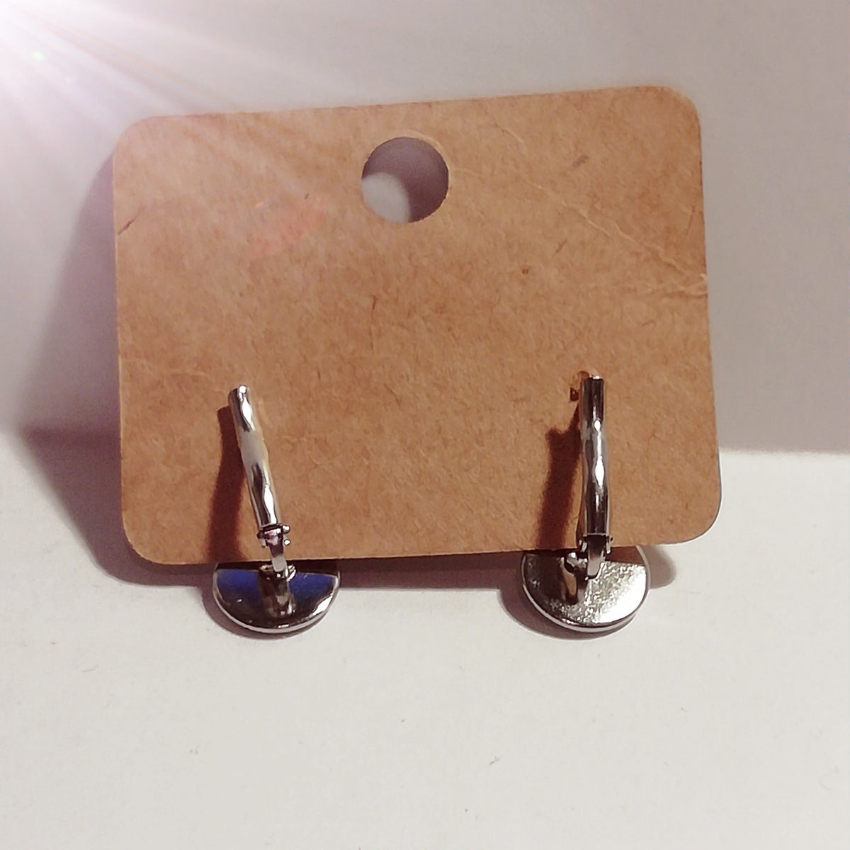 Ohrringe „Anker Maritm Weiß Grauen“ – 10 mm