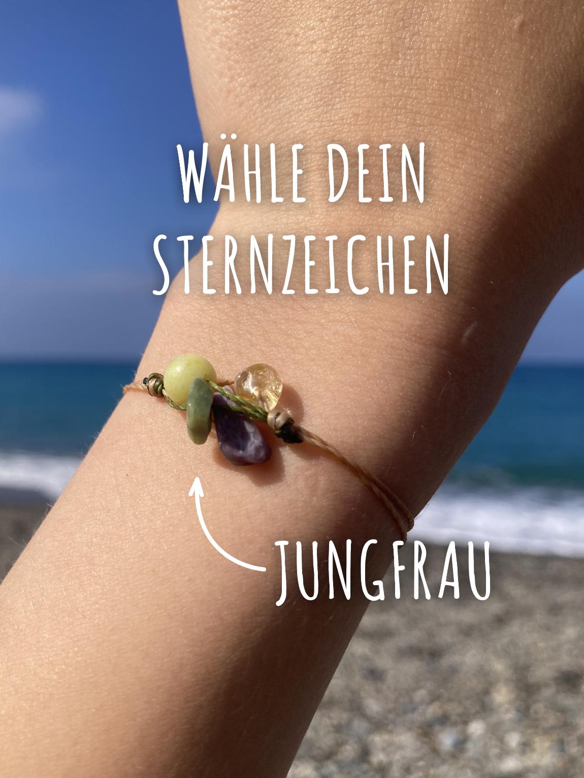 Helferbändchen® Kinderarmband Sternzeichen mit Edelsteinen