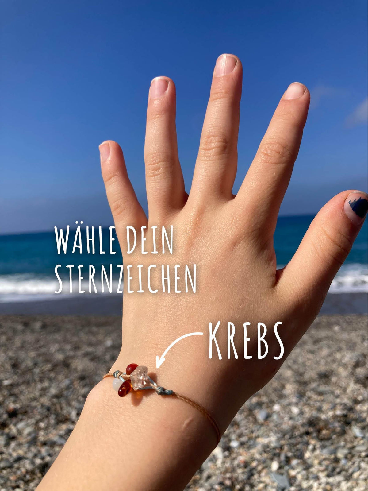 Helferbändchen® Kinderarmband Sternzeichen mit Edelsteinen