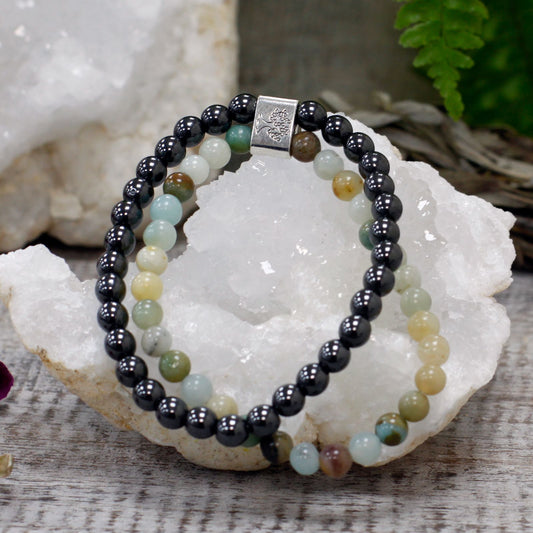Armband – Magnet-Edelstein Amazonit