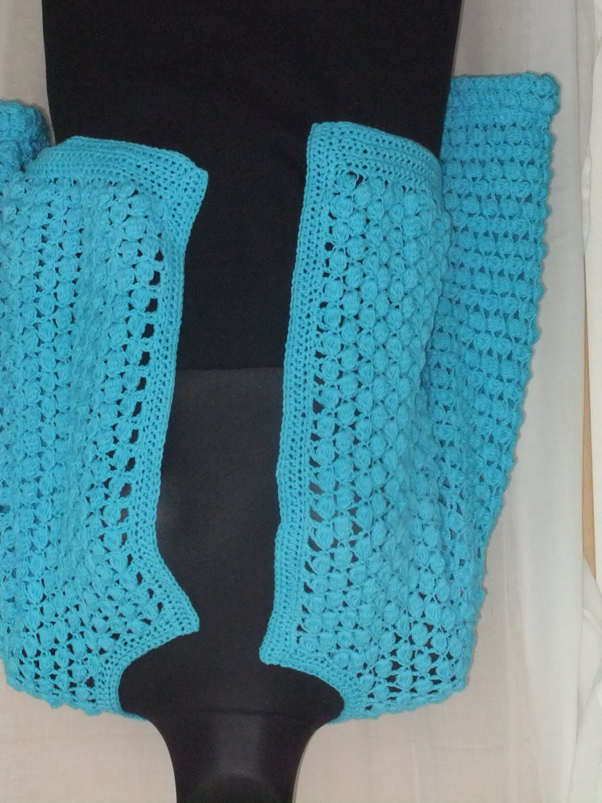 Gestrickt in Türkis