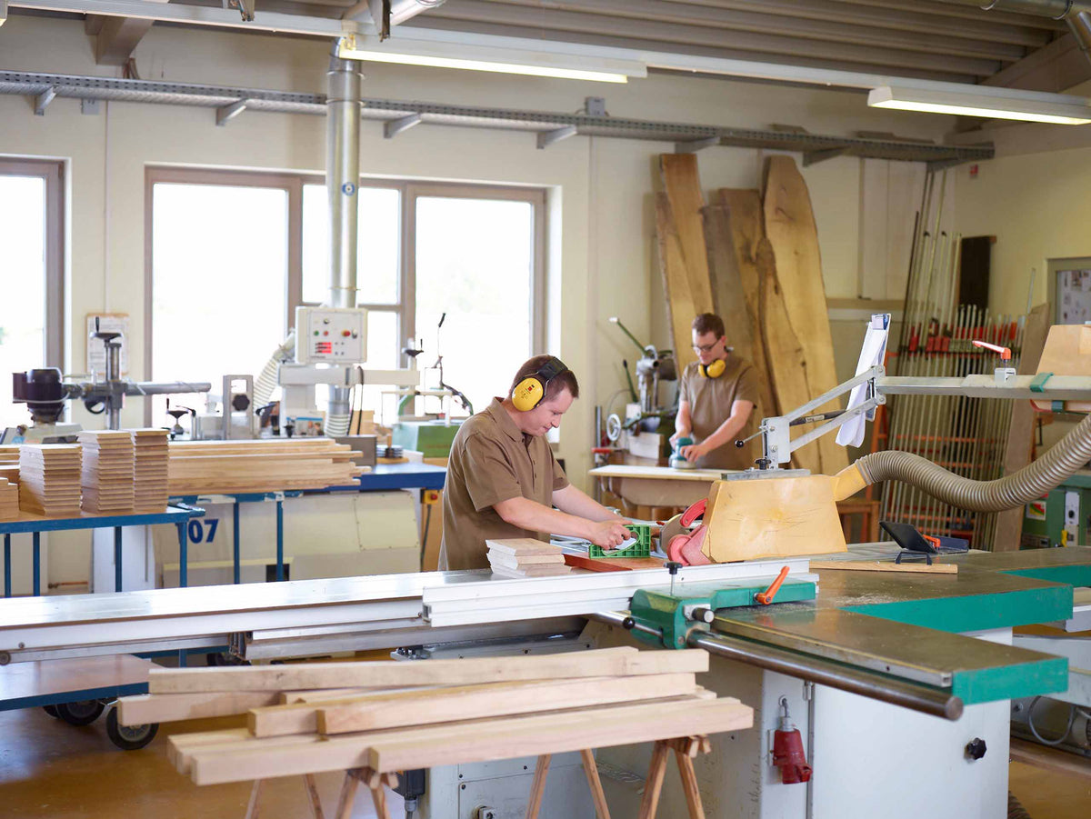 Gemeinsam in der Werkstatt