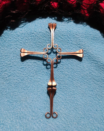 Reinholds Kreuzchen aus Hufnägeln