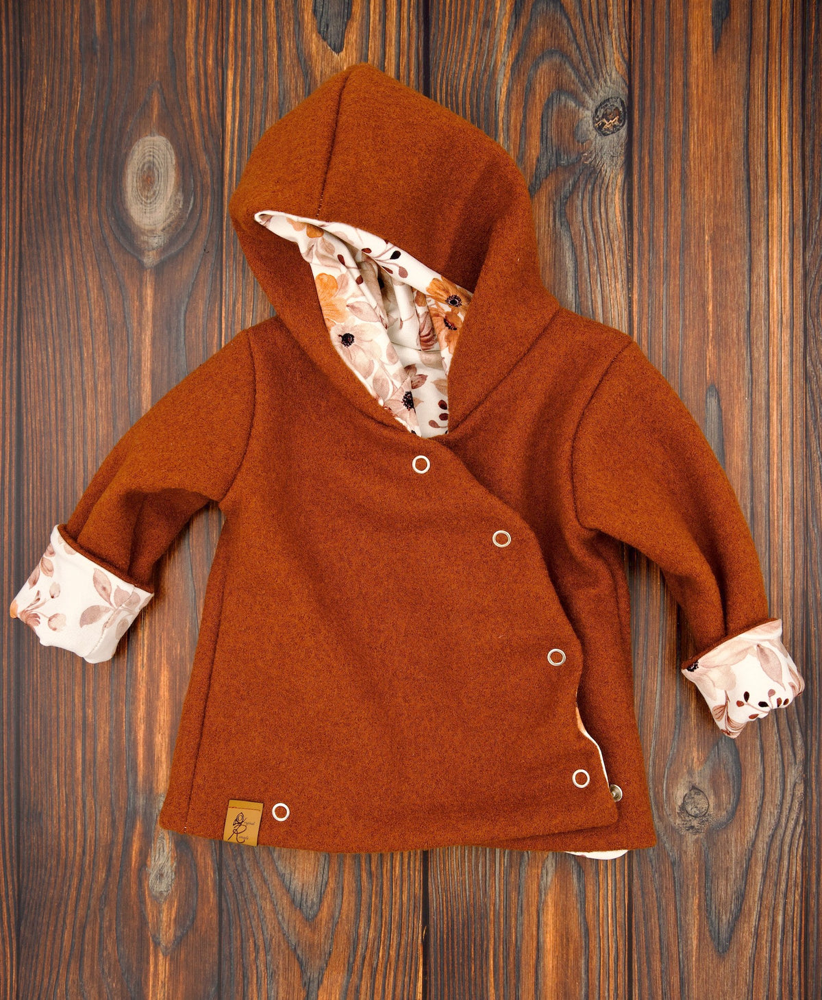 Wickeljacke aus Merinowolle