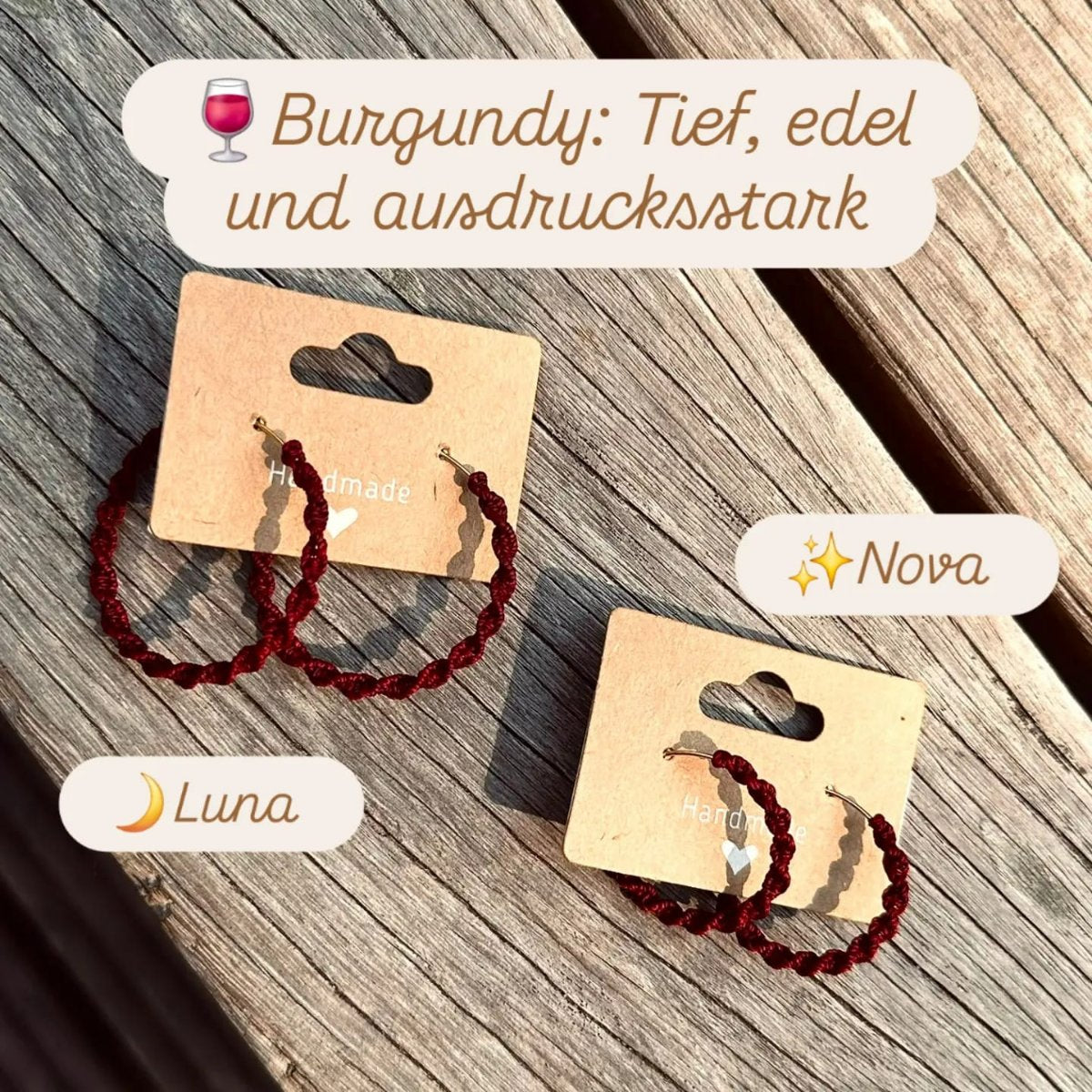 Makramee-Creole Luna 3,5 cm