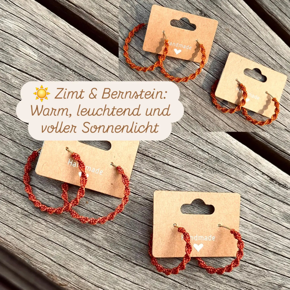 Zimt & Bernstein – warm und leuchtend