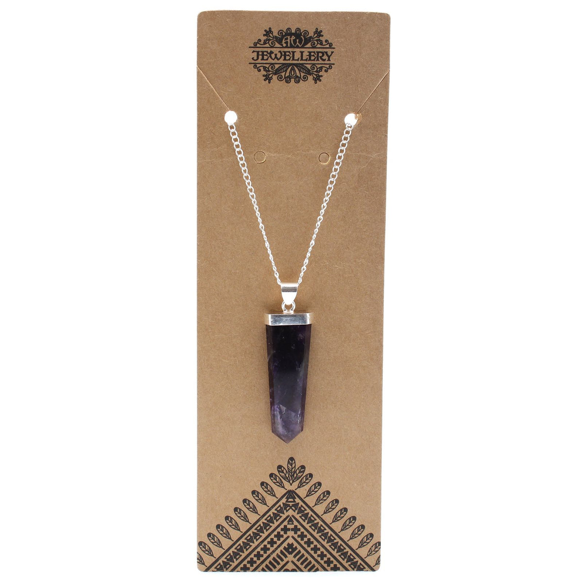 Anhänger – Edelstein Stift Amethyst