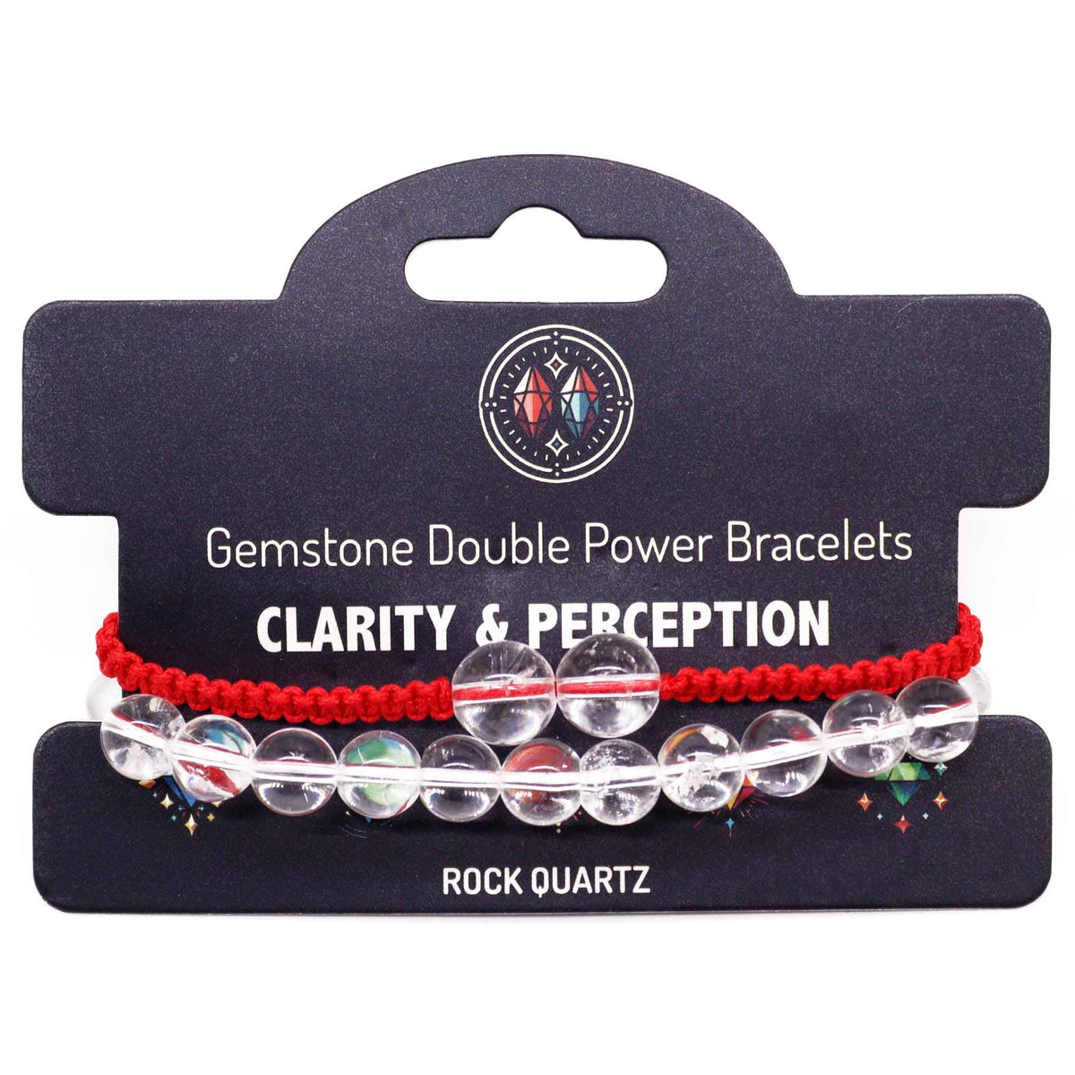 Armband – Edelstein Doppelkraft – Bergkristall