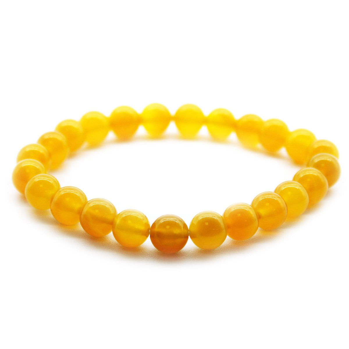 Armband – Kraft Honigkristall