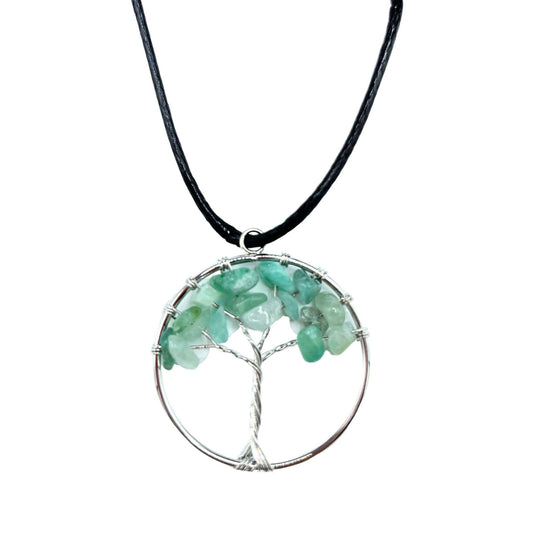 Anhänger – Lebensbaum – Jade