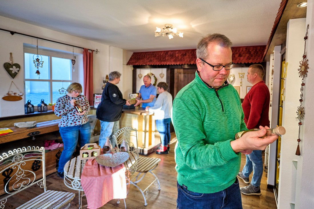 Der Laden in Schloss Haselstein