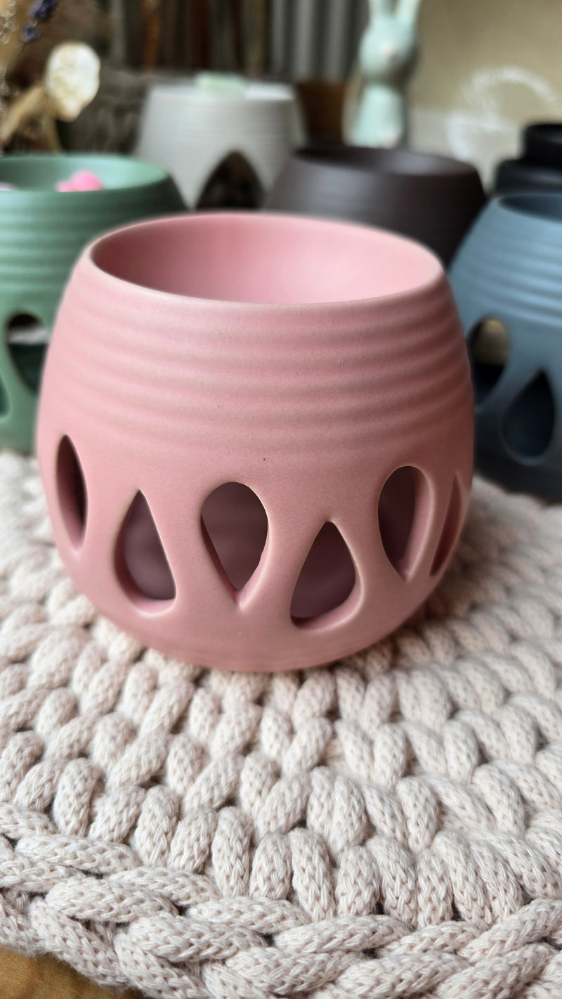 Starter-Set Duftwachs & Duftlampe rosa