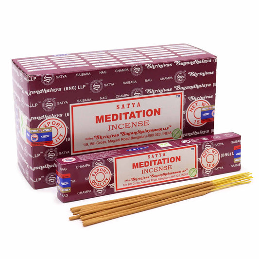 Räucherstäbchen – Satya Meditation – 15 g