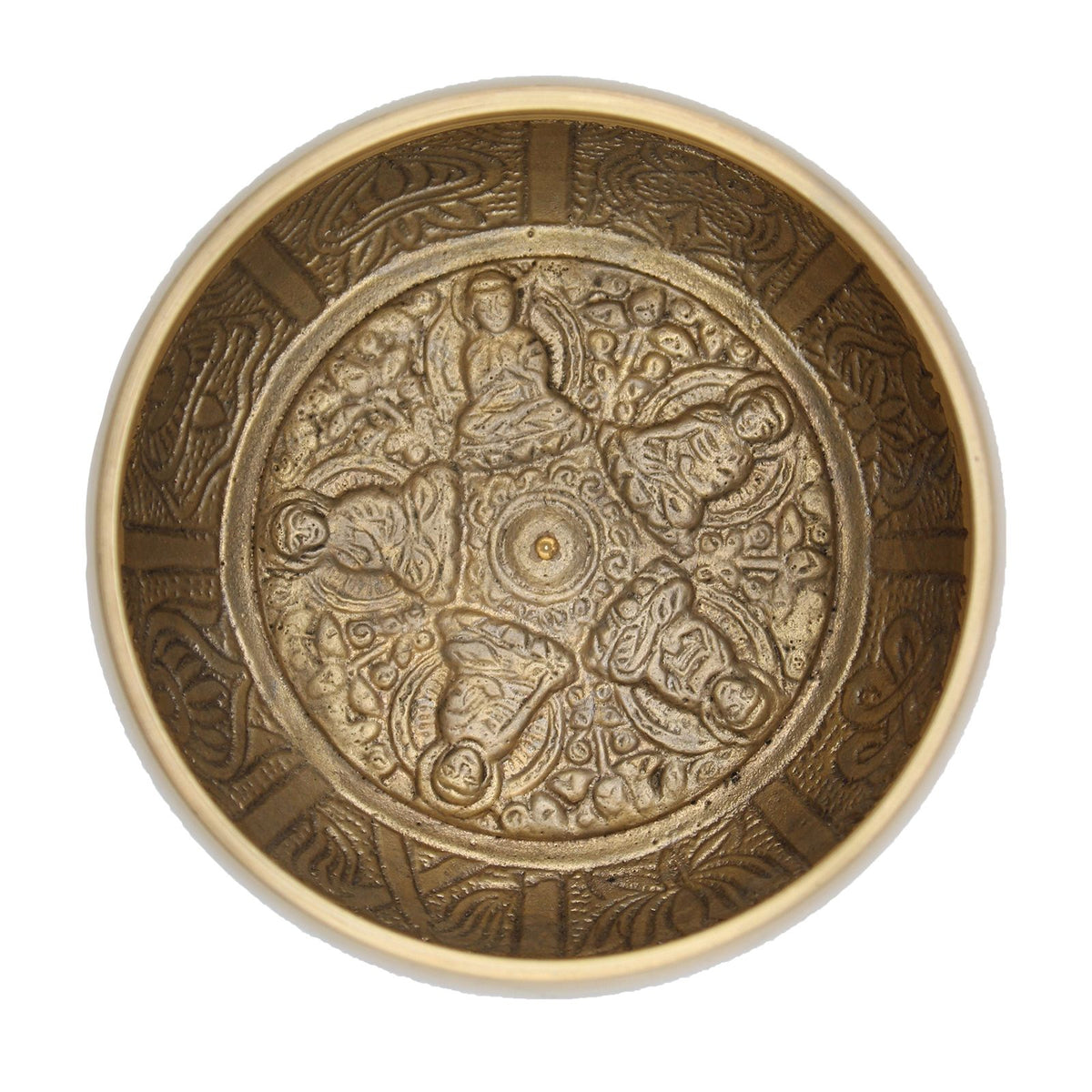 Klangschale – Fünf Buddhas – 11 cm