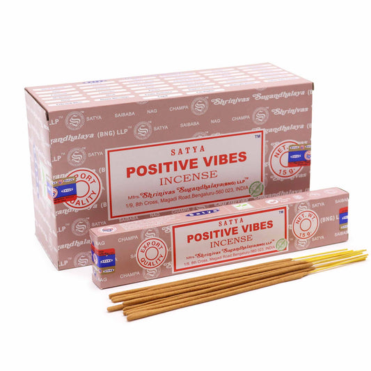 Räucherstäbchen – Satya Positive Vibes – 15 g