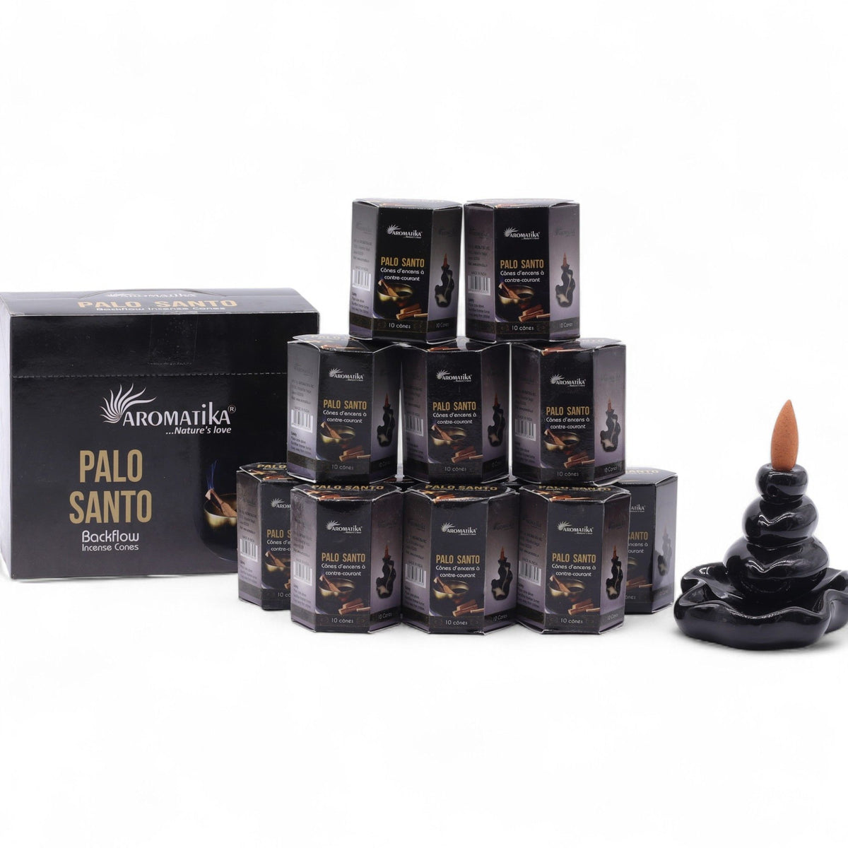 Rückflusskegel – Masala Palo Santo – 10 Stück