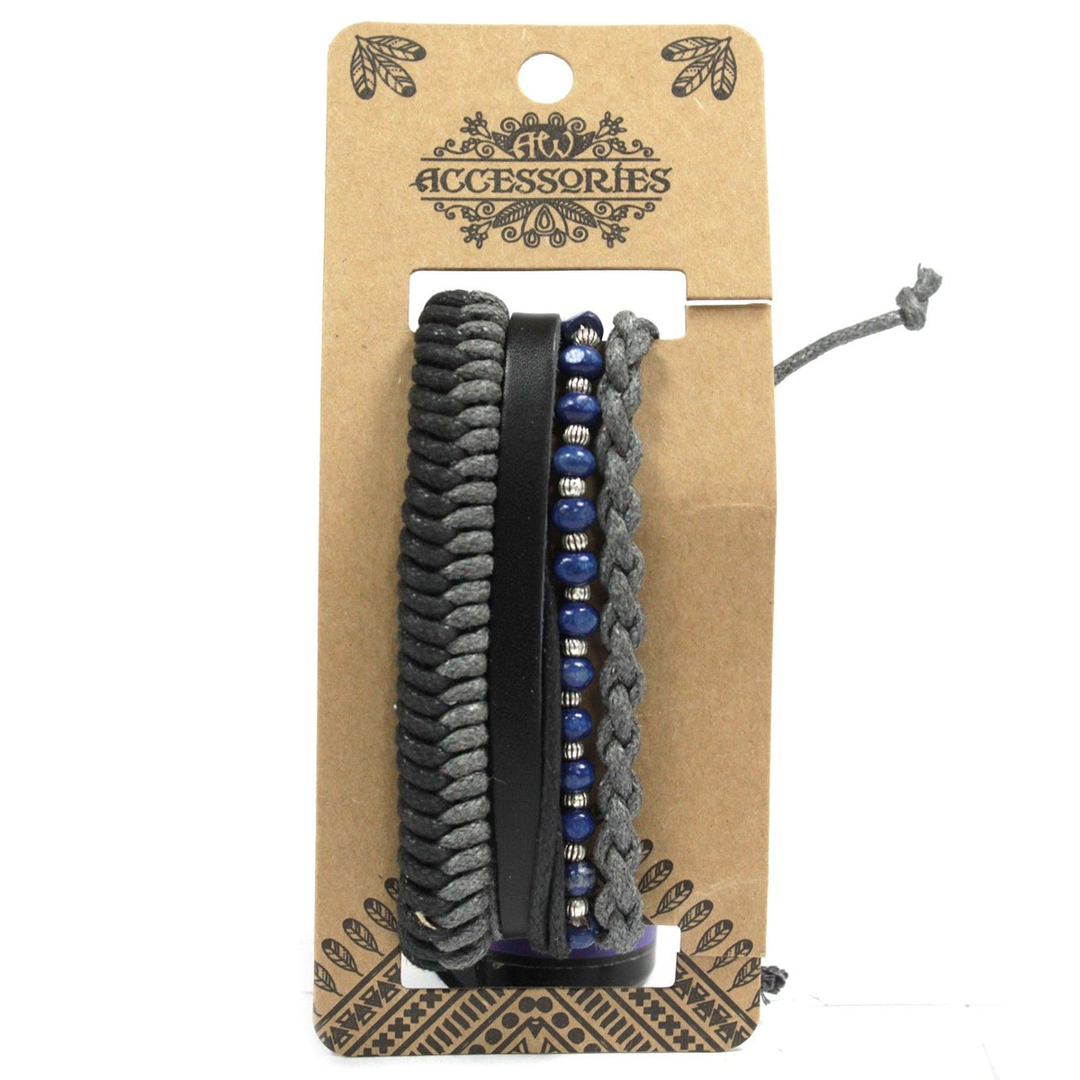 Armband-Set Herren – Black & Macho – sortiert